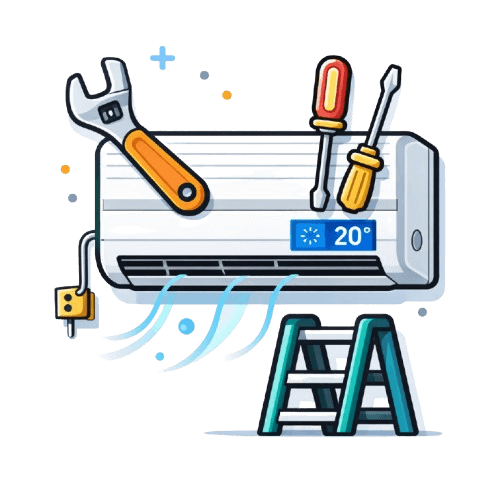 Klimaanlage installieren icon